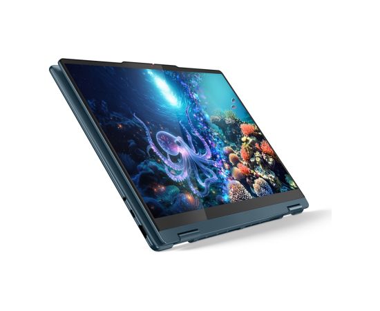 Lenovo Yoga 7 2-in-1 14AKP10 Copilot+ PC AMD Ryzen AI 5 340 Hybrid (2-in-1) 35.6 cm (14") Touchscreen WUXGA 16 GB LPDDR5-SDRAM 512 GB SSD Wi-Fi 7 (802.11be) Windows 11 Home Teal Ноутбуки
