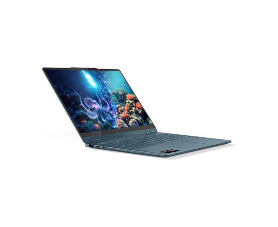 Lenovo Yoga 7 2-in-1 14AKP10 Copilot+ PC AMD Ryzen AI 5 340 Hybrid (2-in-1) 35.6 cm (14") Touchscreen WUXGA 16 GB LPDDR5-SDRAM 512 GB SSD Wi-Fi 7 (802.11be) Windows 11 Home Teal Ноутбуки