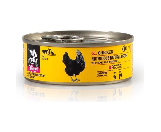 3COTY Chicken Cheers! - wet cat food - 75g Kaķu konservi