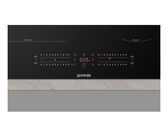 Gorenje GI6432BCWF Black Built-in 60 cm Zone induction hob 4 zone(s) Jaunumi Sadz. tehnika