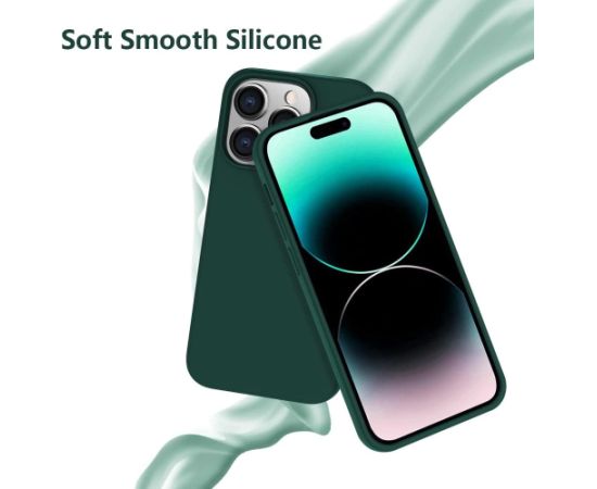 Case X-Level Dynamic Apple iPhone 14 dark green Neoriģinālie Maciņi