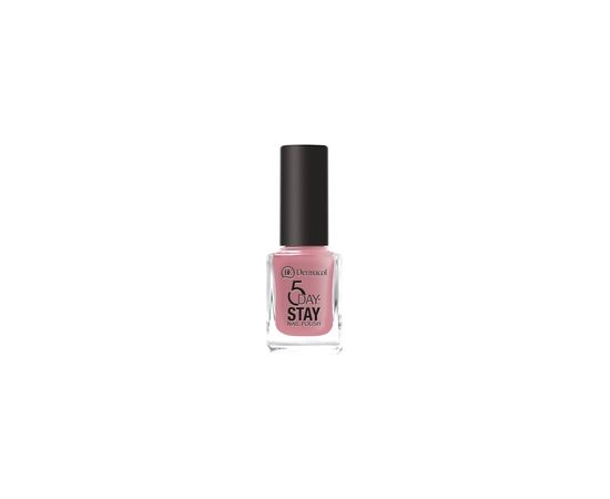 Dermacol 5 Day Stay longlasting - Long-lasting nail polish 10 ml 4 Nude Glam Kосметические средства