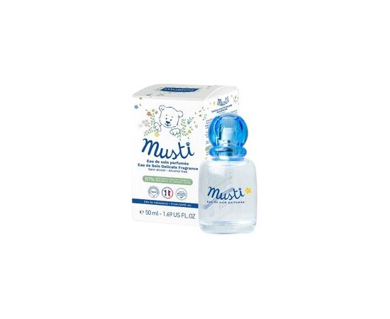 Mustela Musti Eau de Soin Parfumée 50ml Smaržas - NESAKĀRTOTS