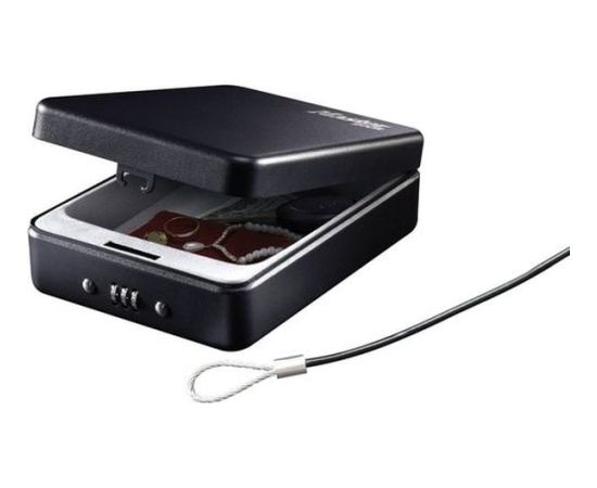 MasterLock pudełko podróżne na kosztowności (P005CEURBLKHRO) Jaunumi - Birojam