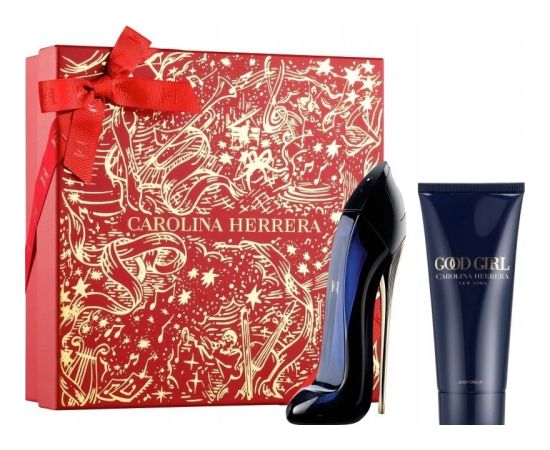 Rinkinys Carolina Herrera Good Girl dla kobiet: woda perfumowana EDP, 80 ml + balsam do ciała, 100 ml Sieviešu Smaržas