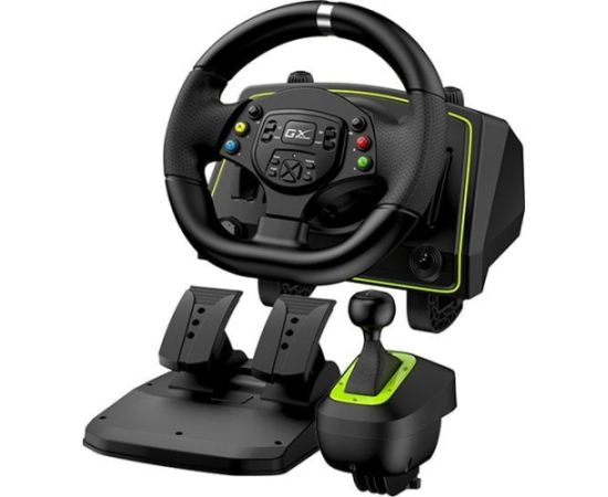 Kierownica Genius GX Gaming SpeedMaster X2 + pedały + drążek (31620002400) Jaunumi - Audio-Video