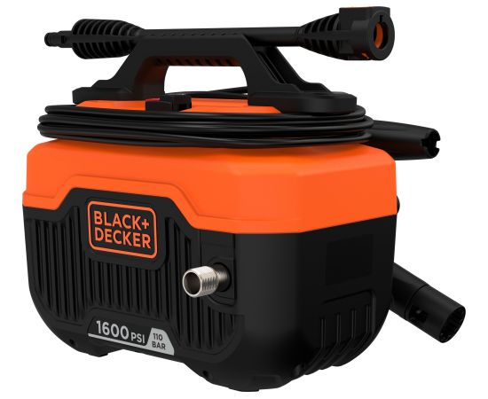 Black&decker Myjka ciśnieniowa Black+Decker BD MYJKA 1300W BEPW1300H 110bar Jaunumi -Dārzam