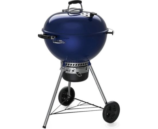 Weber Weber Master-Touch GBS C-5750, Barbecue, Charcoal (fuel), 2342 cm², 57 cm, Kettle, Blue Jaunumi -Dārzam