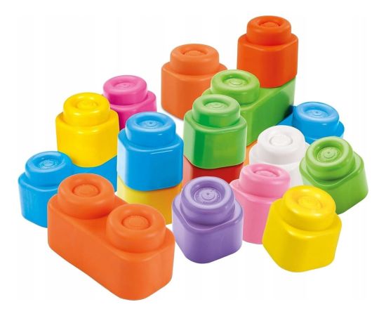 Clementoni Klocki Clemmy Woreczek z 40 klockami Mašīnas un piederumi