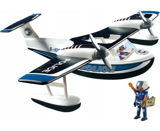 Playmobil City Action Konstruktors Policijas Hidroplāns 4445 Konstruktori 