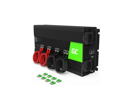 Green Cell 12V 220V, 2000W/4000W (INV10) Strāvas pārveidotājs Strāvas pārveidotāji