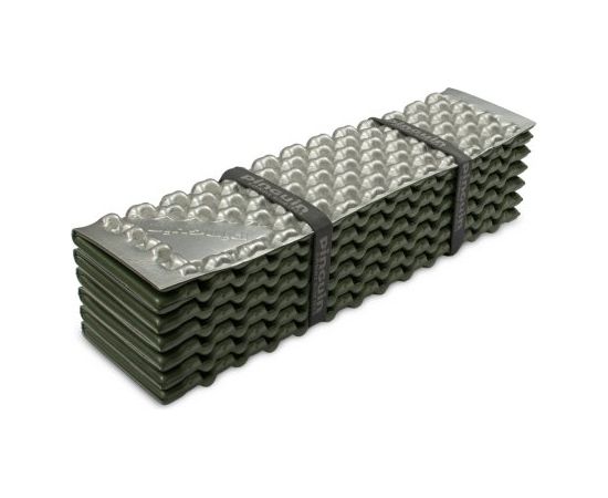 Pinguin Fold Alu XL 192x58x2cm / Pelēka / Zaļa Piepūšamie matrači un spilveni