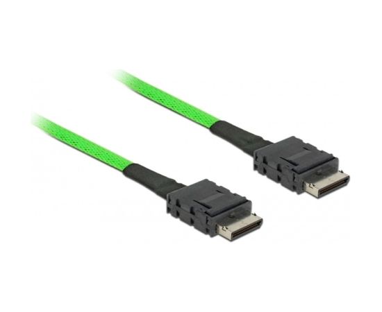 DeLOCK cable OCuLink PCIe SFF-8611 > OCuLink SFF-8611 (light green, 1 meter) Jaunumi - Datori