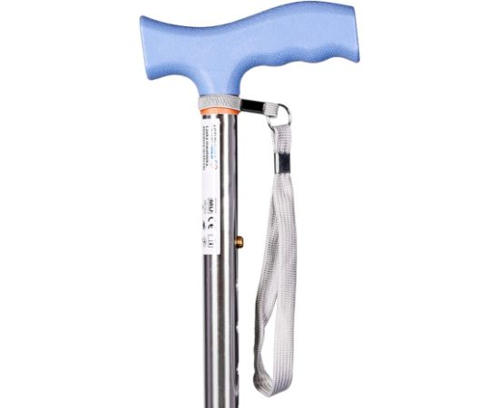 Actionmed Laska inwalidzka, składana (srebrna) Jaunumi - Sports