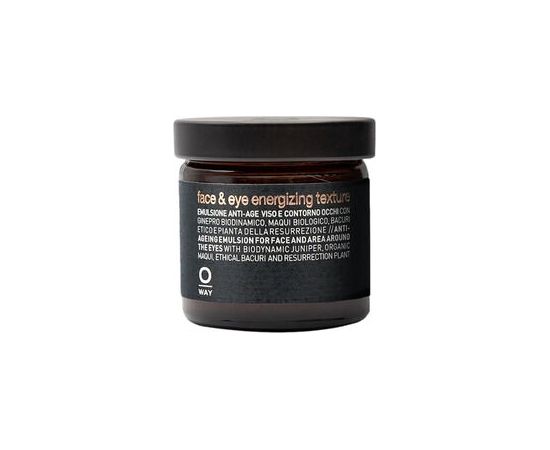 Oway Face & Eye Energizing Texture - Emulze proti stárnutí na obličej a oční okolí 50ml Smaržas - NESAKĀRTOTS