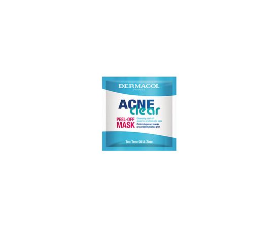 Dermacol Acneclear Cleansing Peel-Off Mask 8ml Ķermeņa kosmētika