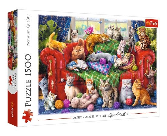 TREFL Пазл Котята, 1500 шт. Пазлы