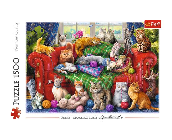 TREFL Пазл Котята, 1500 шт. Пазлы