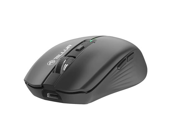 Tellur Silent Click Wireless Mouse Black Peles, ievadierīces