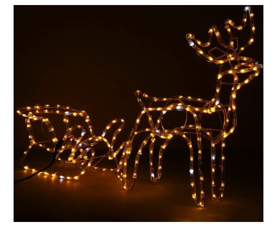 Springos Декор с рождественскими гирляндами CL1224 Ziemassvētku lampiņas, LED virtenes