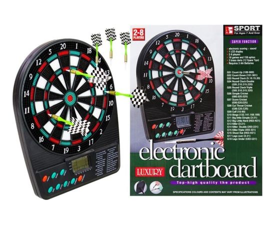 Lean Sport Rzutki elektroniczne - Dart Tarcza Jaunumi - Sports