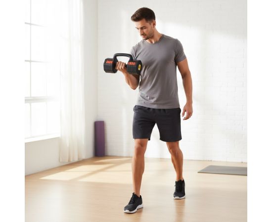 HMS HL05 3w1 HANTLA REGULOWANA Z FUNKCJĄ PODPÓRKI DO POMPEK I KETTLEBELLA Велосипеды