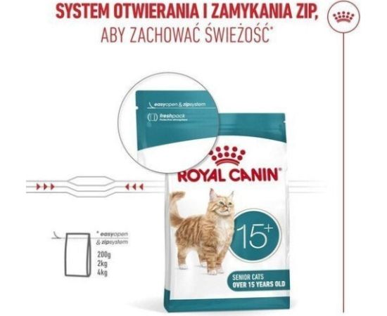 Royal Canin Ageing 15+ 4kg karma sucha dla kotów dojrzałych po 15 roku życia Сухой корм для кошек