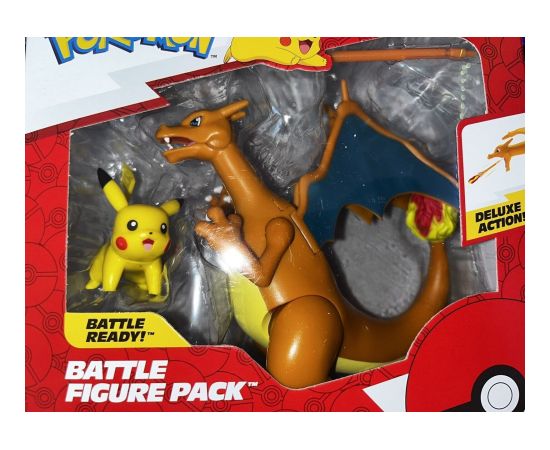 Figurka Pokemon POKEMON FIGURE SET 2 PK CHARIZARD AND PIKACHU Figūriņas un varoņi