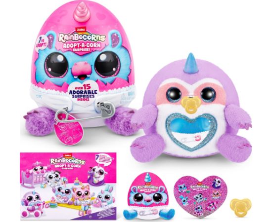 Zuru Rainbocorns Adopt-A-Corn Surprise S1 - surprise plush Мягкие игрушки