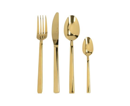 MIKASA CIARA DISENO GALDA PIEDERUMU KOMPL. 16 GAB, ZELTA KR., N/T, Mikasa Ēdamrīki