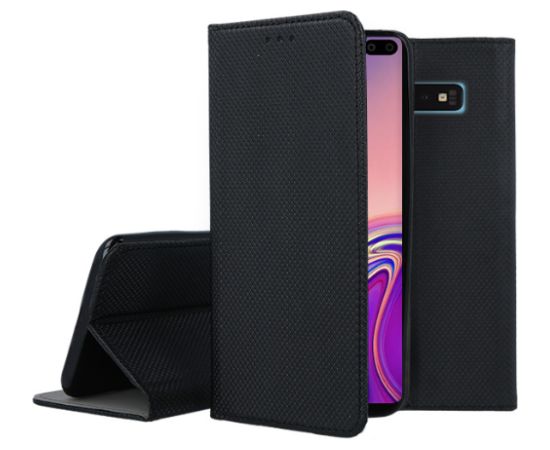 Mocco Smart Magnet Book Case Grāmatveida Maks Telefonam Samsung  Galaxy A20e Melns Neoriģinālie Maciņi