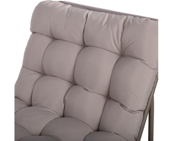 Garden furniture set JIVE table and 2 chairs, taupe Jaunumi -Dārzam