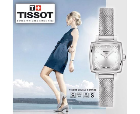 Tissot  Lovely Square T058.109.11.036.00 Rokas pulksteņi 