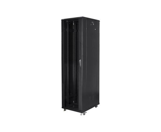 Lanberg Rack cabinet 19" free-standing 37U/800x800 (flat pack) FF01-8837-12B Black Serveri un to komponentes