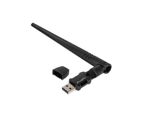 Lanberg USB Adapter Wireless Network Card NC-0900-WIE USB 2.0 Dual Band AX900 1X EXT Antenna Wi-fi Aдаптеры