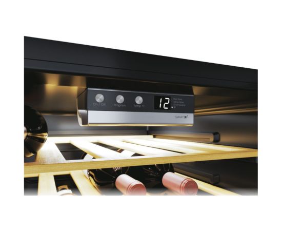 Candy Wine Cooler CWC 154 EEL/NF Energy efficiency class G Free standing Bottles capacity 41 Black Крупная бытовая техника