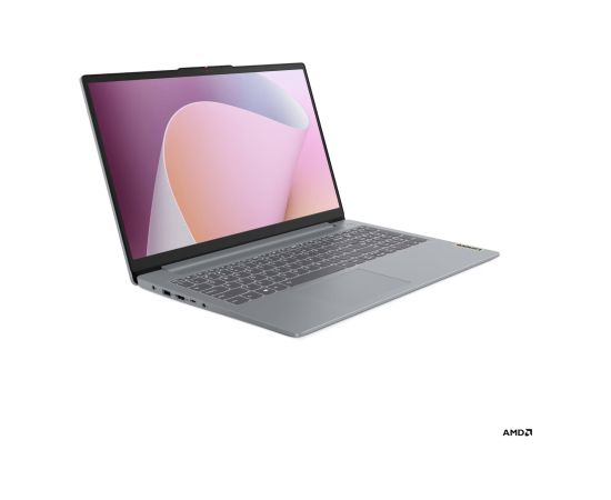 Lenovo IdeaPad Slim 3 15ABR8 Arctic Grey 15.6 " IPS FHD 1920 x 1080 pixels Anti-glare AMD Ryzen 5 5625U 8 GB Soldered DDR4 Solid-state drive capacity 512 GB AMD Radeon Graphics Windows 11 Home 802.11ax Bluetooth version 5.2 Keyboard language English Warra Portatīvie datori