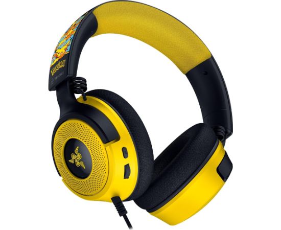 Razer Headset Kraken V4 X Wired Over-Ear Microphone Pokémon Edition Austiņas