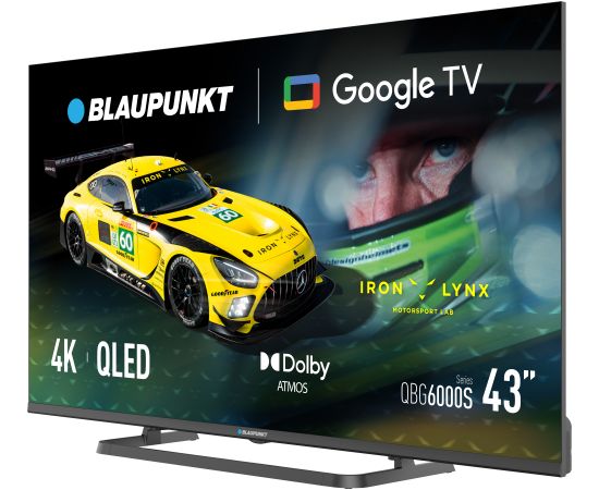 Blaupunkt QLED TV 43QBG6000S 43 Smart TV Google TV Black Televizori