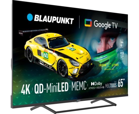 Blaupunkt Mini LED TV 65MBG7000S 65 Smart TV Google TV Black Телевизоры
