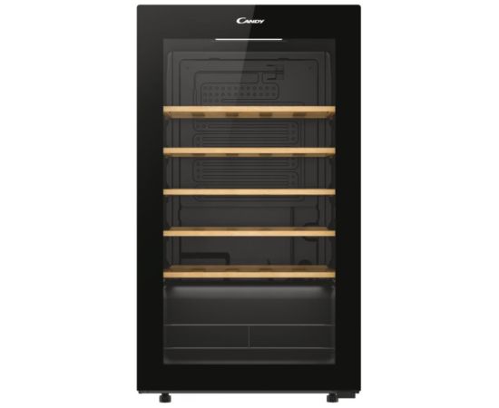 Candy Wine Cooler 438063 Energy efficiency class G Free standing Bottles capacity 34 Black Крупная бытовая техника