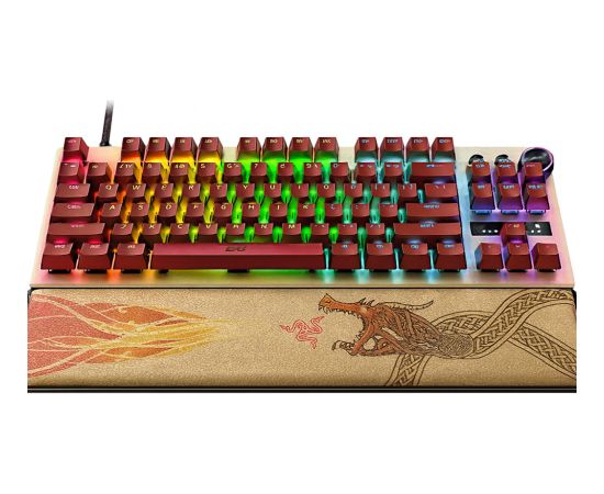 Razer Huntsman V3 Pro Tenkeyless Gaming Keyboard Wired US Counter-Strike 2 Edition USB Type-C Razer Analog Optical Switch Gen-2 Klaviatūras