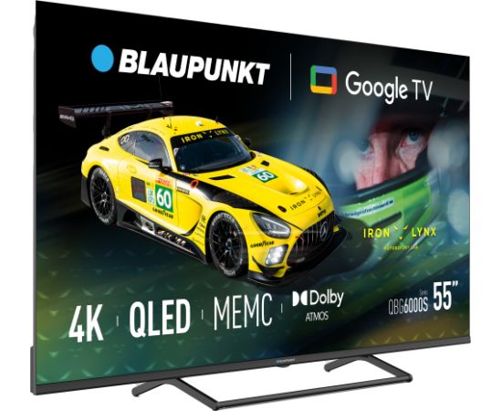 Blaupunkt QLED TV 55QBG6000S 55 Smart TV Google TV Black Televizori