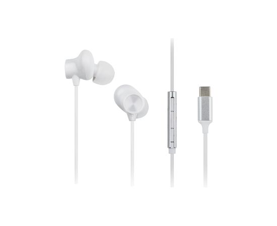Panasonic Earphones RP-TCM225DEW Wired In-Ear Microphone White Austiņas