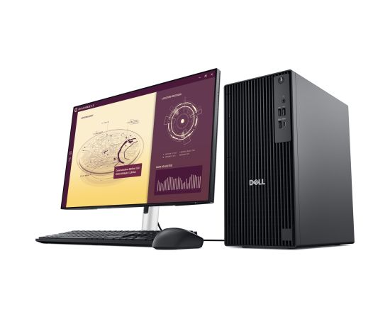 Dell Pro Tower QCT1255 AMD Ryzen 5 8600G/16GB/512GB/Intel Integrated/Win11 Pro/No kbd/3Y ProSupport NBD Onsite Warranty Dell Персональные компьютеры
