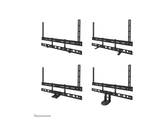 Neomounts Floor stand AV30-500BL Videobar Kit Height adjustment 43-110 " Maximum weight (capacity) 10 kg Black Крепления для телевизоров