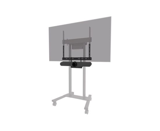 Neomounts Floor stand AV60-500BL Videobar and laptop shelf kit Height adjustment 43-110 " Maximum weight (capacity) 8 kg Black Крепления для телевизоров