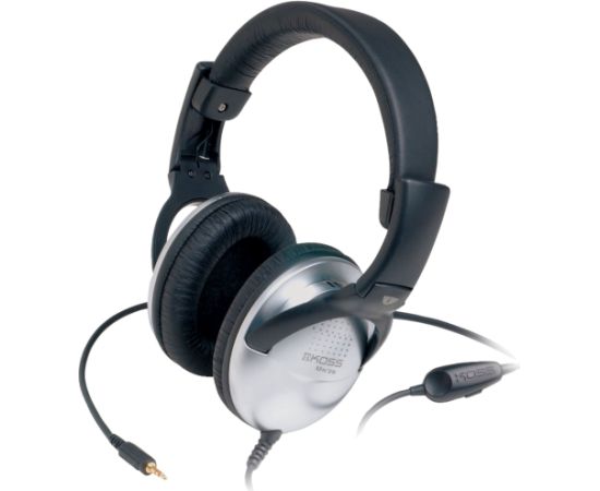 Koss Headphones UR29 Wired On-Ear Noise canceling Black/Silver Austiņas