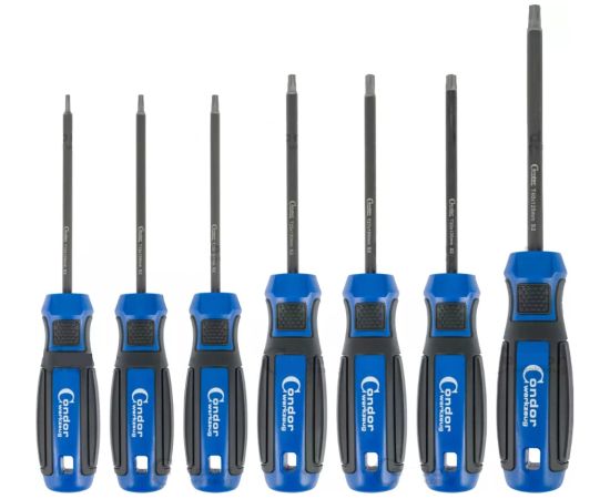 Skrūvgriežu komplekts Condor Werkzeug C11901; 7 gab. Skrūvgrieži