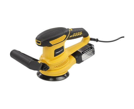 Ekscentriskā slīpmašīna 450W Ø125mm, POWERPLUS, POWX04710, Jauda: 450 W, Kustības: 12000 /min – 26000 /min Slīpmašīnas